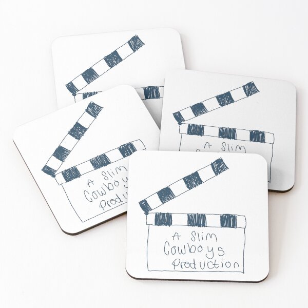Item preview, The Slim Cowboys - Clapperboard designed and sold by Hey-its-mae.