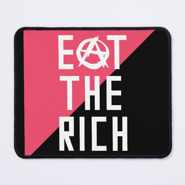 Item preview, Eat the Rich Anarcho-Queer Flag (Rough A) designed and sold by mostlyghostly42.