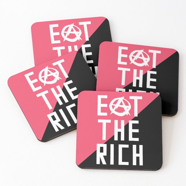 Item preview, Eat the Rich Anarcho-Queer Flag (Rough A) designed and sold by mostlyghostly42.