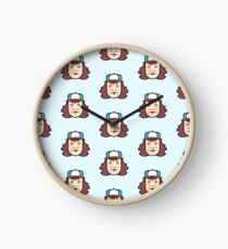 Dustin Stranger Things Sticker Clock