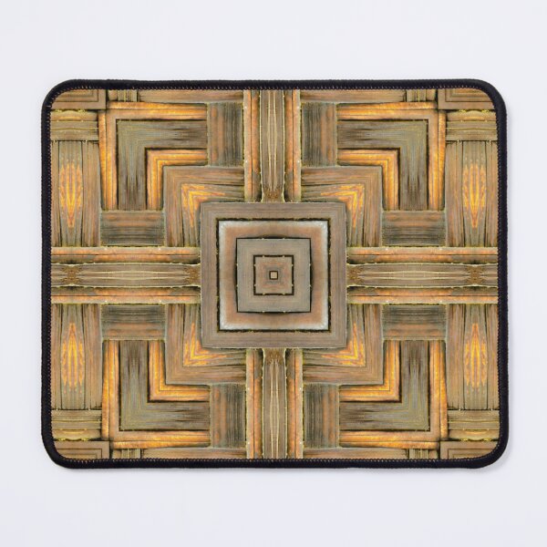 Artikelvorschau, Wood Woven Weave Kaleidoscope Pattern 2 entworfen und verkauft von Swabcraft.