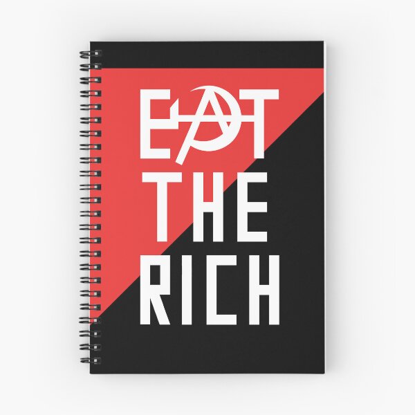 Item preview, Eat the Rich Anarcho-Communism Flag (Smooth Anarchy A) designed and sold by mostlyghostly42.