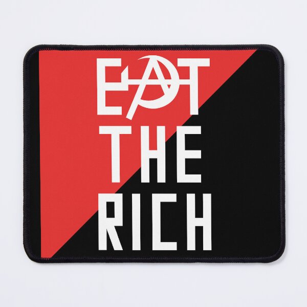 Item preview, Eat the Rich Anarcho-Communism Flag (Smooth Anarchy A) designed and sold by mostlyghostly42.
