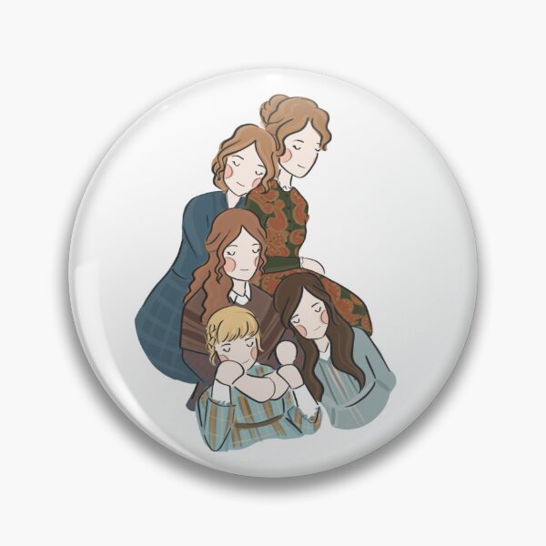 Item preview, Little Women March Sisters and Marmee Art designed and sold by xohazeldesignco.