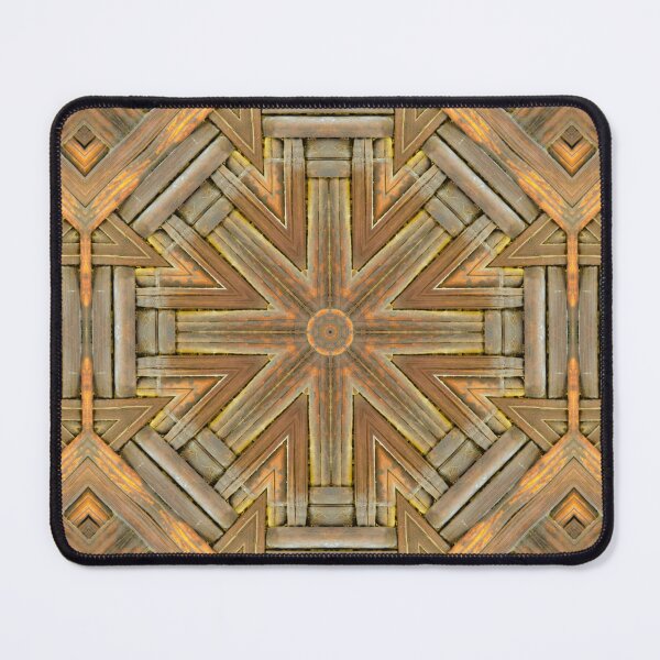 Artikelvorschau, Wood Woven Weave Kaleidoscope Pattern 5 entworfen und verkauft von Swabcraft.