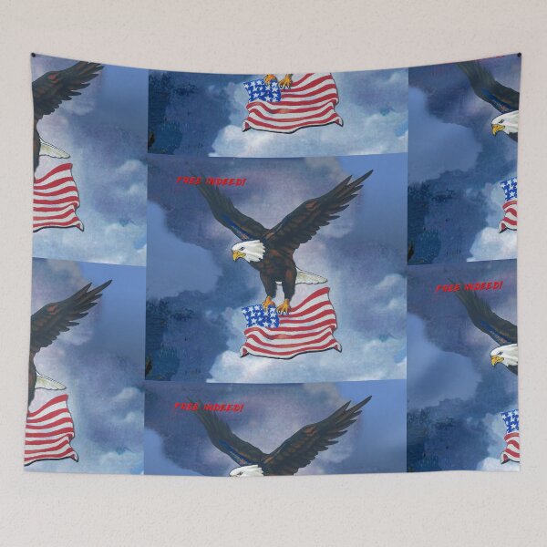 Item preview, Free Indeed - American Bald Eagle designed and sold by Patricia Howitt.