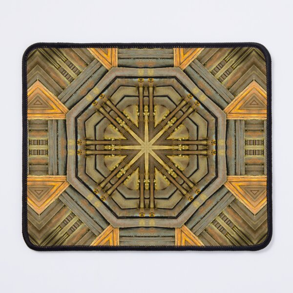 Artikelvorschau, Wood Woven Weave Kaleidoscope Pattern 6 entworfen und verkauft von Swabcraft.