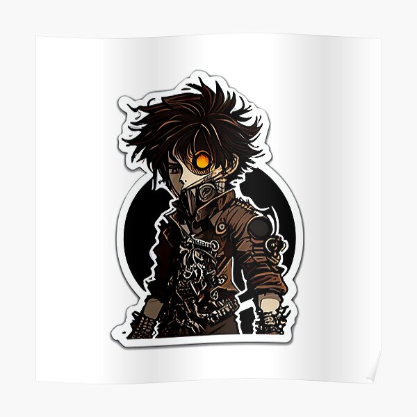 Von Death Note inspirierter Charakter Poster