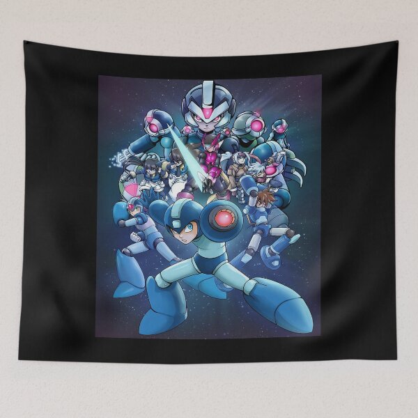 Item preview, mega man game art designed and sold by duashopz.