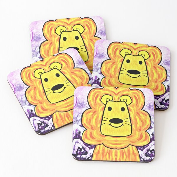 Item preview, Vibrant Lion. Lionardo The Lion designed and sold by VibrantArtwork.