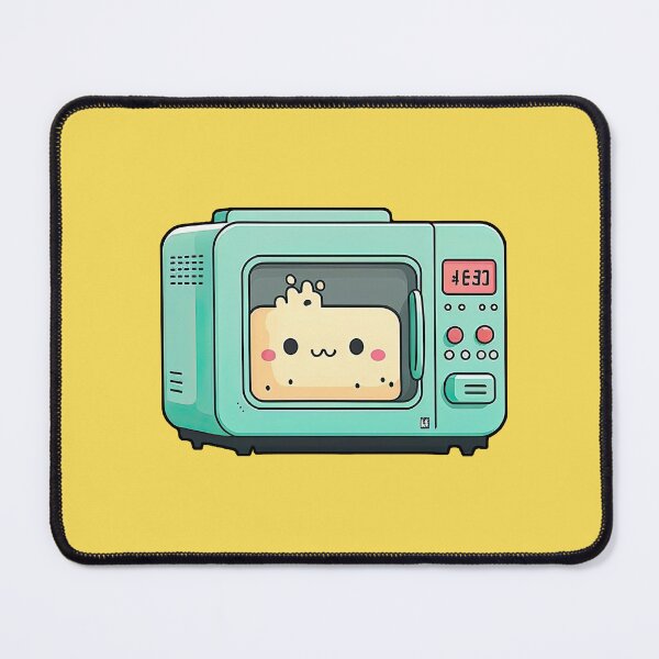 Item preview, Funny Cute Microwave Oven Overcooking designed and sold by ultra-cute.