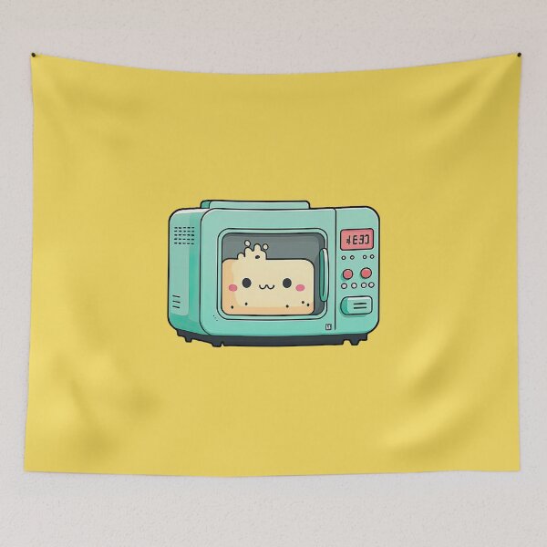 Item preview, Funny Cute Microwave Oven Overcooking designed and sold by ultra-cute.