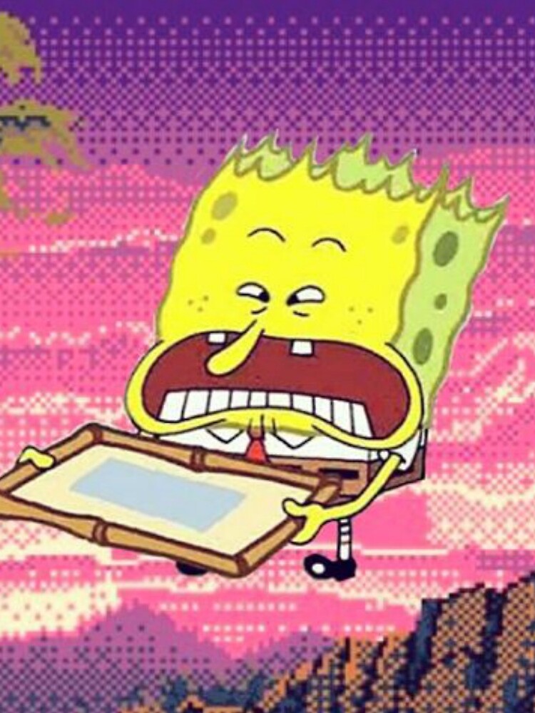 "Mr. Krabs' first dollar" Drawstring Bag by ericleeart Redbubble