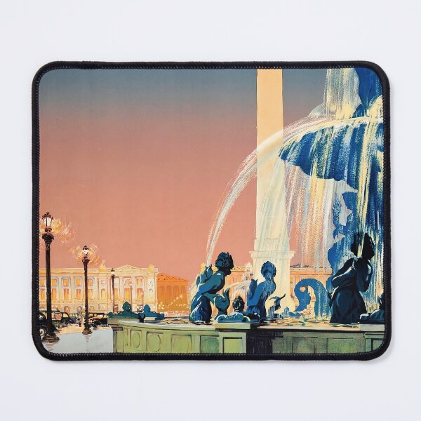 Item preview, Vintage Travel Poster - Paris France 1930s designed and sold by Gin Neko.