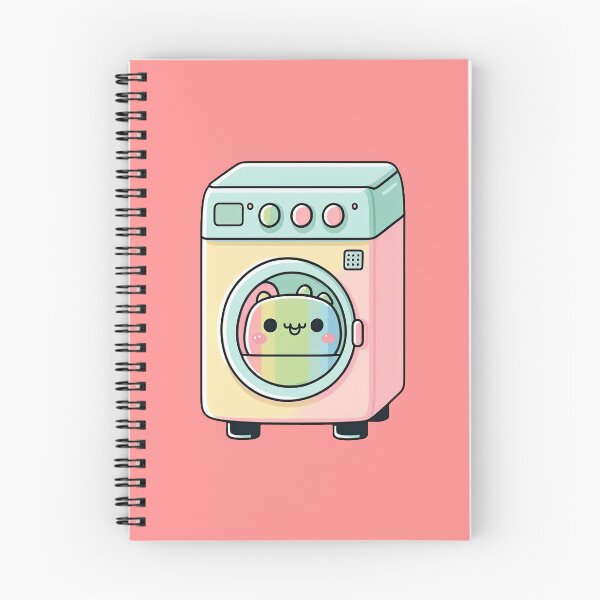Item preview, Clean Machine A Cute and Adorable Washing Machine Makes Cleaning a Breeze designed and sold by ultra-cute.