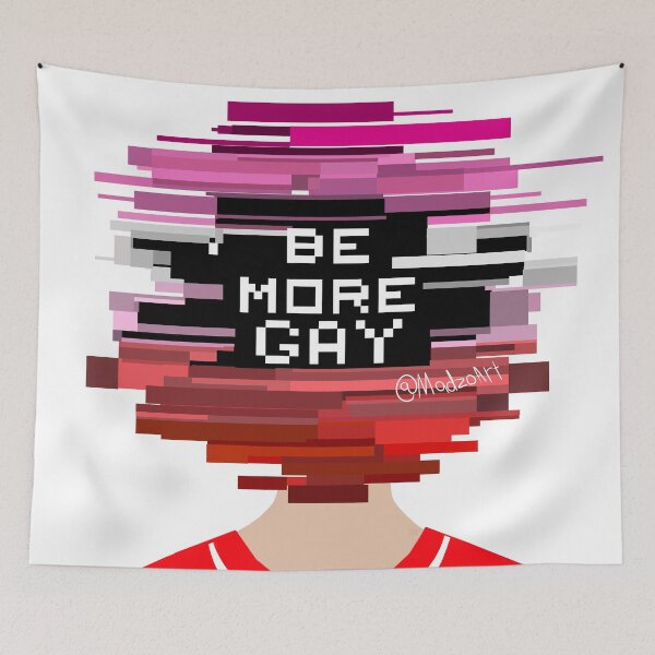 Item preview, Be More Gay, Be more chill design designed and sold by MicahArts.