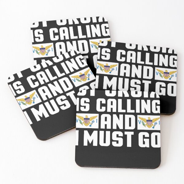 Item preview, St Croix is calling and I must go  -  Travel Quote designed and sold by obedtheartist.