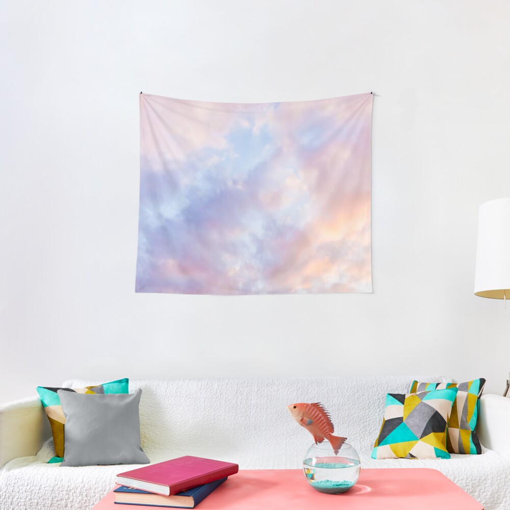 Pink sky Tapestry