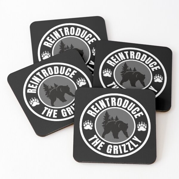 Item preview, Reintroduce The Grizzly Bear  designed and sold by MojaveTradePost.