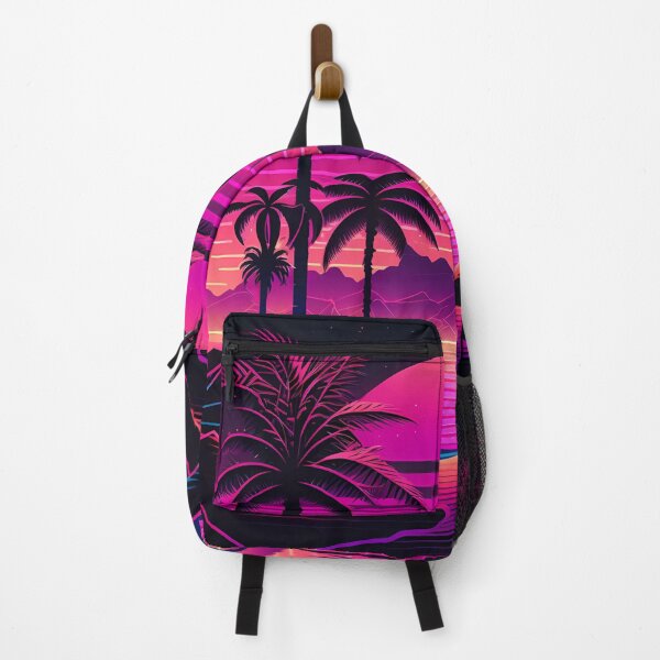 Item preview, 80s Miami Synthwave Neon Palms designed and sold by Dopeful.