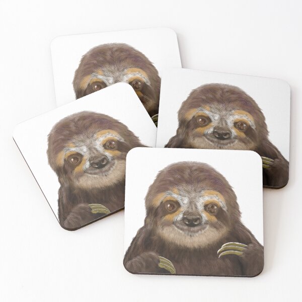 Item preview, Cutie Pie Happy Sloth taking it Slow and enjoying his Habitat designed and sold by TJHstudio.