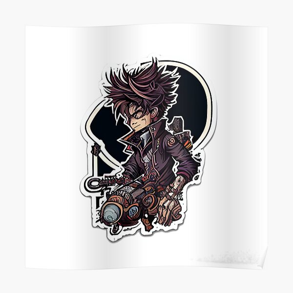 Von Death Note inspirierter Charakter Poster