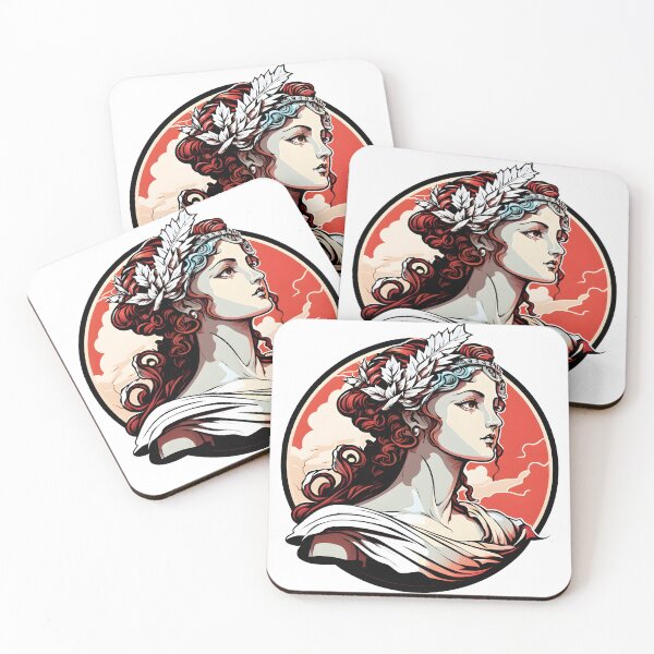 Item preview, Hera - Greek Goddess of Marriage and Family Sticker designed and sold by Cosmoverso.