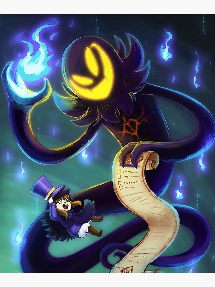 a hat in time video game art Art Print for Sale by mallaksobek