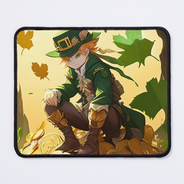 Item preview, Leprechaun on his loot designed and sold by Earth Nature Creations.