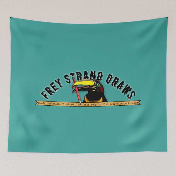 Item preview, Frey Strand Draws Banner designed and sold by FreyStrandDraws.