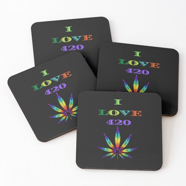 Item preview, Marijuana smoker, "I love 420" designed and sold by johnnie2749.