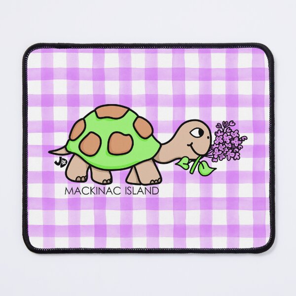 Item preview, Mackinac Island Turtle and Lilacs designed and sold by JoyfulDaisy.