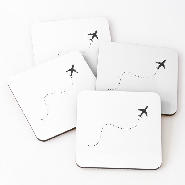 Item preview, Airplane Dotted Line designed and sold by SundownDesigns.