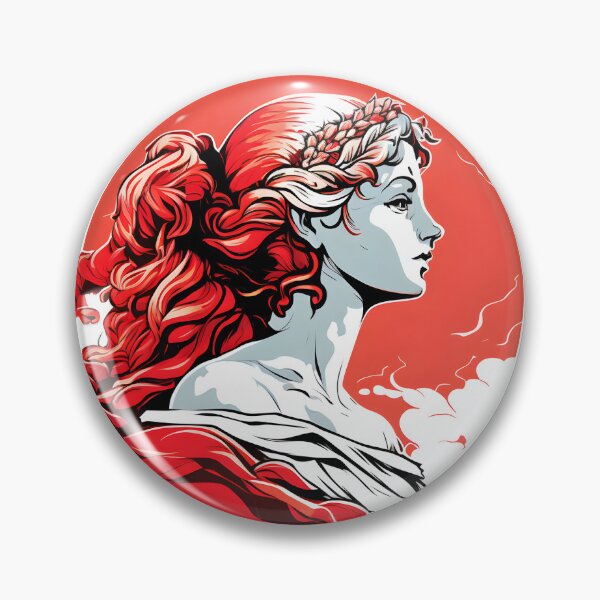 Item preview, Aphrodite - Greek Goddess of Love and Beauty Sticker designed and sold by Cosmoverso.
