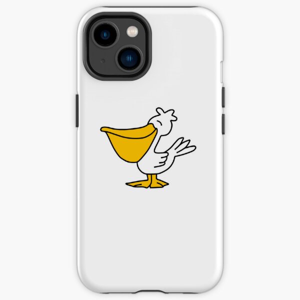 Cute Happy Pelican iPhone Tough Case