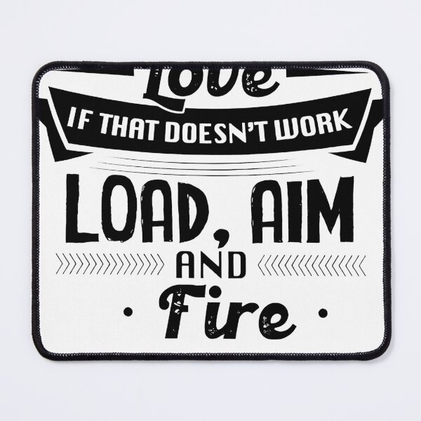 Aperçu de l'œuvre Live Laugh Love Si cela ne fonctionne pas, chargez le but et le feu créée et vendue par FernandoGnomies.