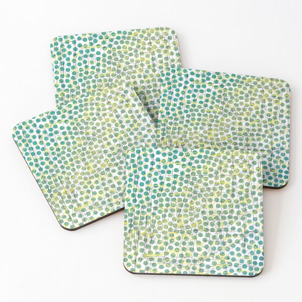 Item preview, ocean scribble - lemon designed and sold by tangerinedusk.