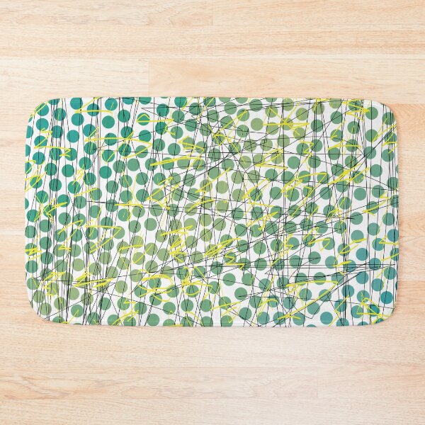 Item preview, ocean scribble - lemon designed and sold by tangerinedusk.