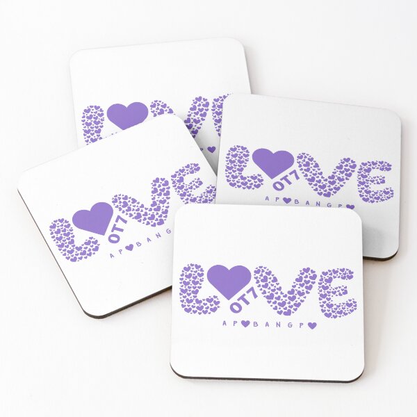 Item preview, A Purple Heart-Filled LOVE OT7 designed and sold by BearyRain.