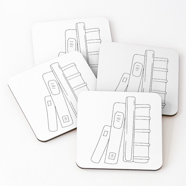 Item preview, Books Line Art designed and sold by SundownDesigns.