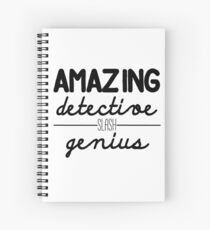 Amazing Detective Slash Genius Spiral Notebook