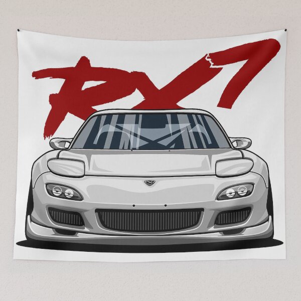 Item preview, Mazda RX 7 fan art designed and sold by stutuart.