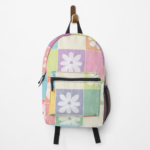 Item preview, DP282-1 Floral Checkered Pastel designed and sold by DuckyRubin.