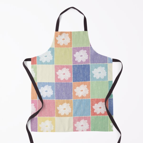 Item preview, DP282-2 Pastel Checkerboard With Flowers designed and sold by DuckyRubin.