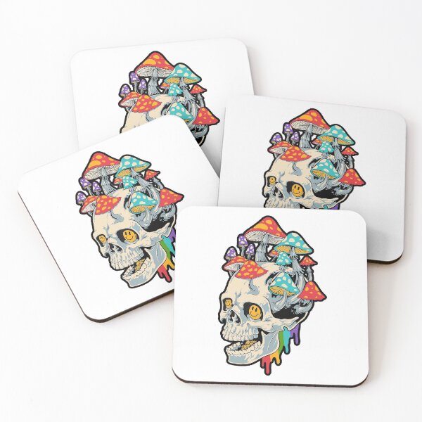 Item preview, skull and mushroom designed and sold by beilsolis.