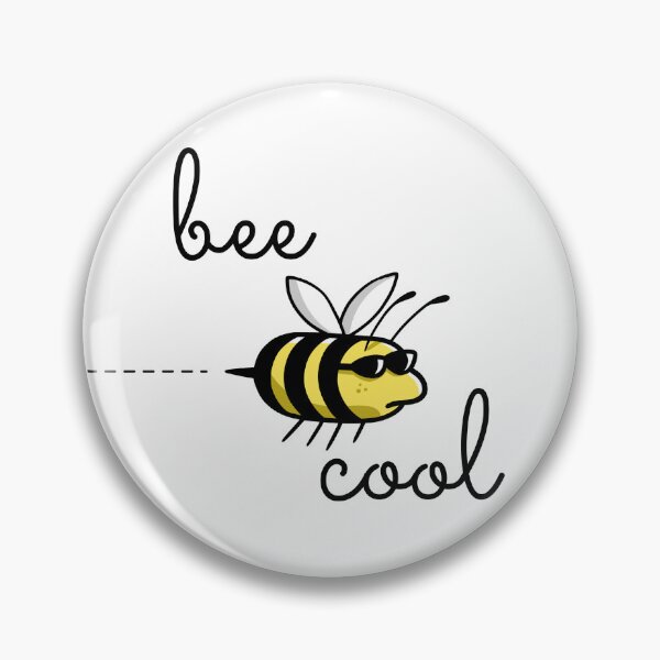 Item preview, Bee Cool Or Cool Bee designed and sold by ChickKingdom.