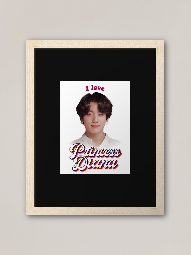 Cahier à spirale for Sale avec l'œuvre « Princesse Diana Jungkook kpop mème  rétro » de l'artiste snazzyseagull