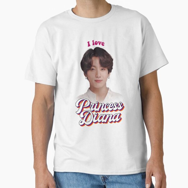 Item preview, Princess Diana Jungkook kpop retro meme designed and sold by snazzyseagull.