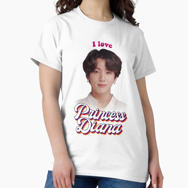 Item preview, Princess Diana Jungkook kpop retro meme designed and sold by snazzyseagull.