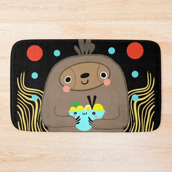 Item preview, Ramen Shamen Cute Kawaii Sloth Ramen Lover Japanese Ramen Art designed and sold by Renata Illustrata.